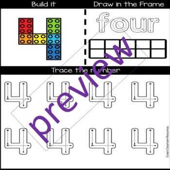 numbers   building blocks tracing mats tpt