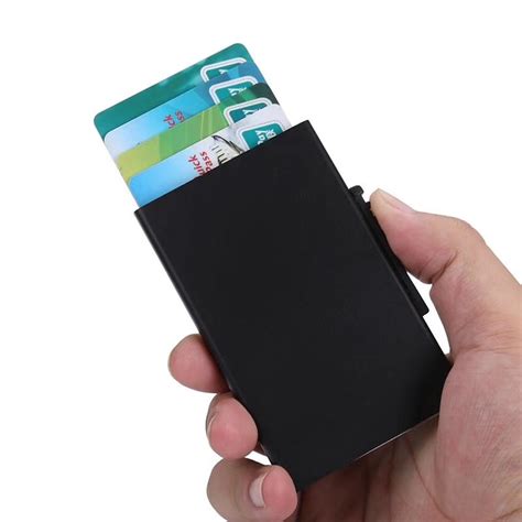 wholesale  style card id holders aluminum wallet pocket id card