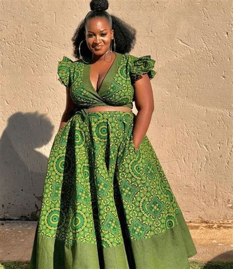 10 stunning plus size shweshwe dresses sunika magazine