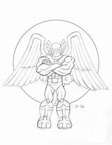 Falcon Marvel Coloring Pages Superhero Kids Hero Super Colouring Getcolorings Template Colori Printable Daycoloring sketch template