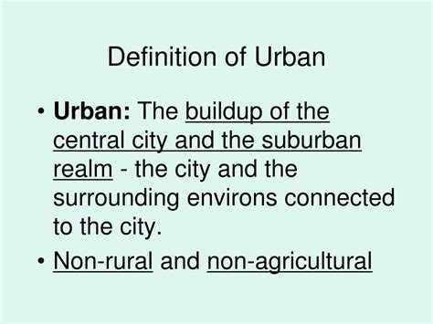urban geography powerpoint    id