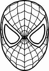 Spiderman Coloring Pages Mask Spider Man Printable Kids Sheets Print Mandala Choose Board sketch template