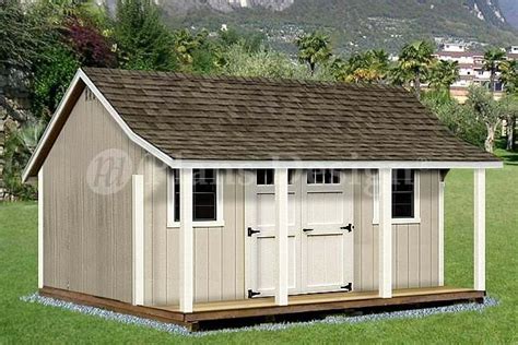 shed  porch pool house plans p