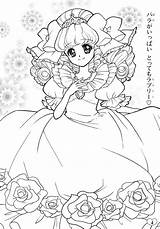 Coloring Pages Shoujo Japanese Anime Book Dress Printable Photobucket Adult Cute Princess Disney Colouring Girls Manga Shojo S44 Groovy Books sketch template
