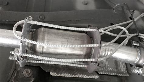 catclamp catalytic converter anti theft lock protection device cage napa auto parts