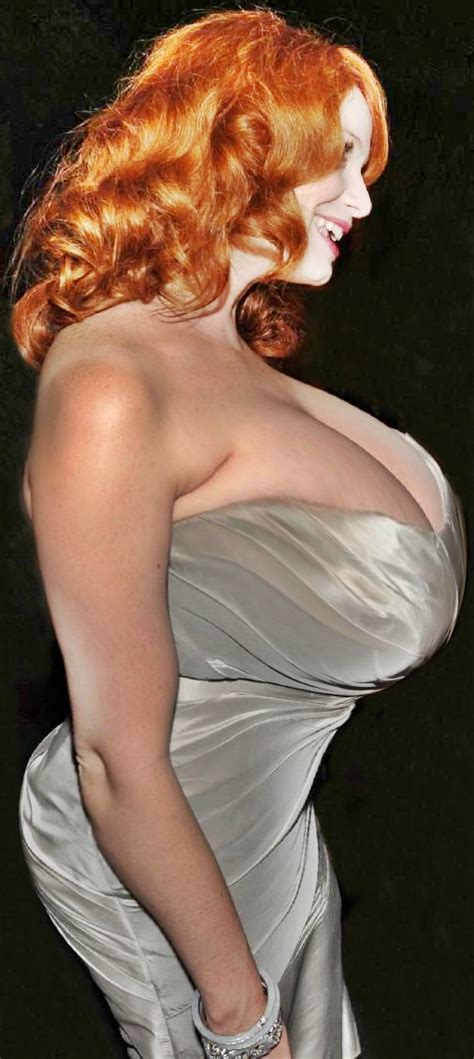 photos of christina hendricks and her perfect boobs big boobs celebrities