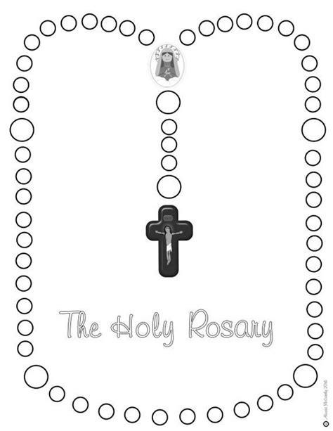 printable   pray  rosary   traditional version reads