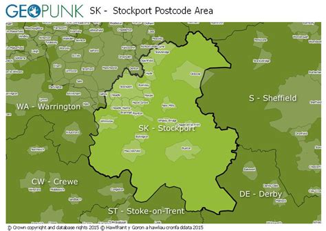 sk stockport postcode area