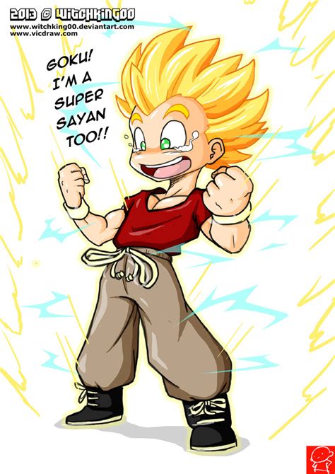 krilin a super sayan by witchking00 on deviantart