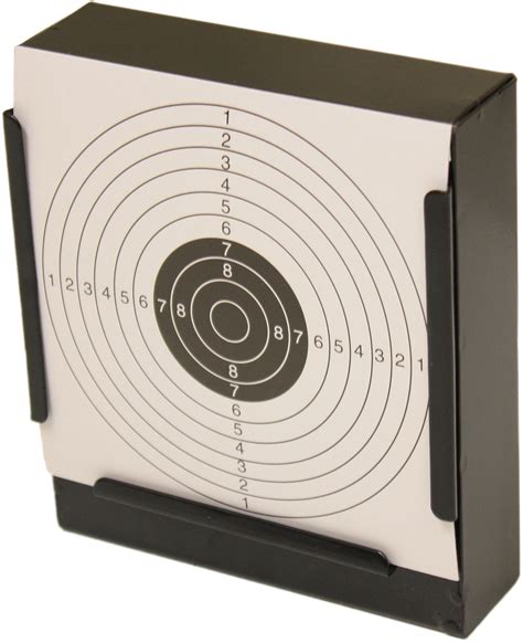 14cm steel target holder 100 targets air rifle pellet trap shooting