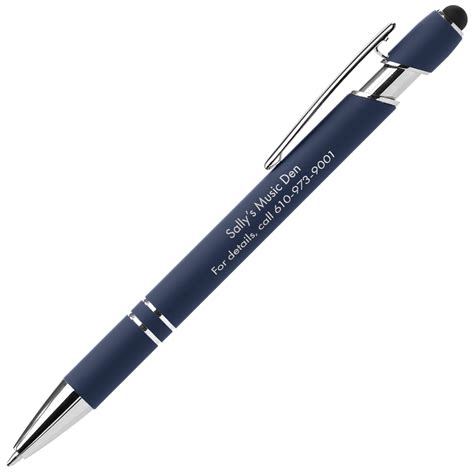 engraved alpha soft touch   stylus  selling  national