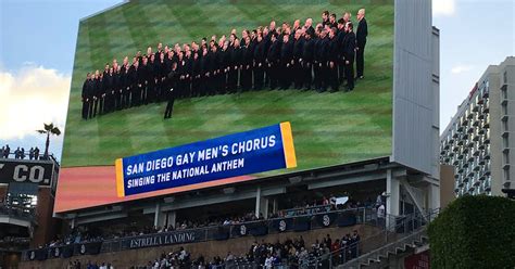 Padres Apologize To Gay Men’s Chorus For Error In National Anthem