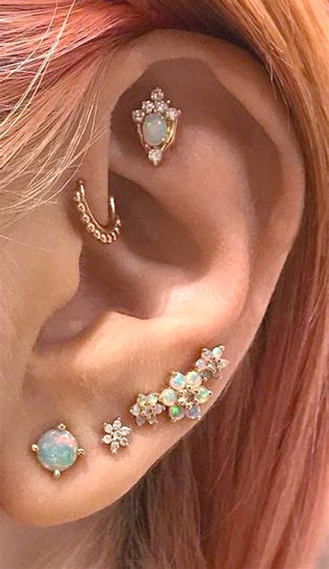 search  results   opal ear piercing ear jewelry earings