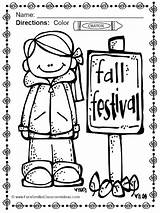 Color Fun Fall Coloring Sheet Teacherspayteachers Seasonal Printables Printable Try Before  Buy Preview Boost Back Freebies Pages Click Fern sketch template