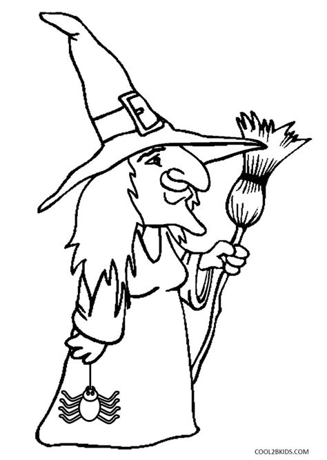 witches  colouring pages