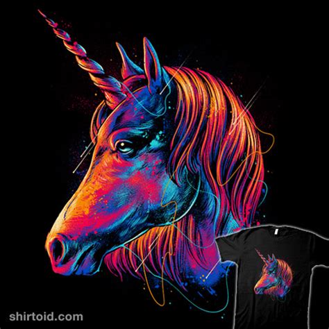 colorful unicorn shirtoid