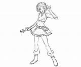Coloring Pages Meiko Miku Hatsune Vocaloid Project Carmen Sandiego Action Printable Popular Profil Template sketch template
