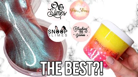 Which Famous Slime Shop Is The Best Youtube