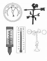 Weather Instruments Clipart Clip Teacherspayteachers Data Science Grade 5th Kids Printable Preview sketch template