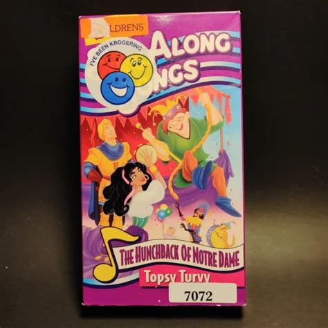 disney sing  songs vhs vcr tape  vhs vcr tape