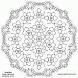 Kaleidoscope Ausmalbilder Kostenlos sketch template