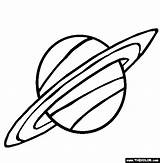 Saturn Planet Coloring Pages Outline Planets Clipart Cliparts Clip Online Printable Color Thecolor Labels sketch template