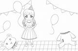 Martinez Melanie Pity Party Lineart Deviantart Drawing Favourites Add sketch template