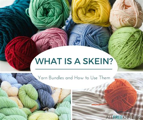 skein  yarn yarn bundle types