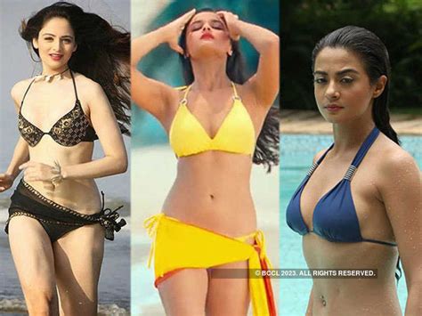 bollywood actresses who sported bikinis in their debut films