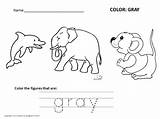Preschool Worksheets Colors Color Brown Gray Red Worksheet Learning Worksheeto Kindergarten Via Printable sketch template