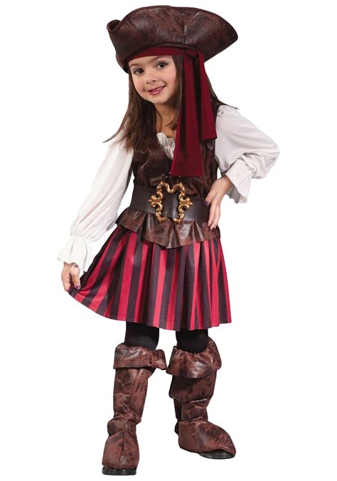 girls caribbean pirate toddler costume kids pirate costumes