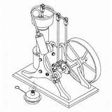 Bauplan Stirlingmotor Vth sketch template