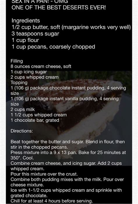 Pin By Emmalee Hebert On Recipes In 2021 Best Deserts Ever Sweets