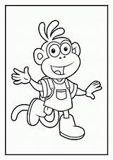 Coloring Swiper Dora Pages Explorer Library Clipart Boots sketch template