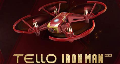 dji tello iron man edition   marvel themed version wisely guide