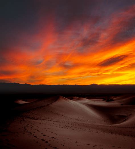 burning sunset dark desert  wallpaperhd nature wallpapersk