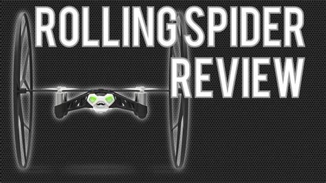parrot minidrones rolling spider review youtube