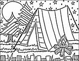 Camping Coloring Pages Colouring Sheets Theme Summer Tent Kids Printable Color Girl Toddlers Sheet Preschoolers Fun Print Scouts Scout Getcolorings sketch template
