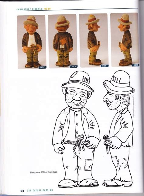 wonderful carving caricatures  patterns collection caricature carving woodcarving