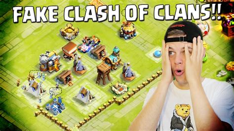 fake clash of clans game nederlands youtube
