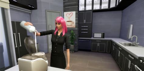ice cream maker  sims  cool kitchen stuff sims