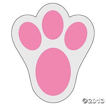 amazoncom  pink bunny paw print floor decal clings perfect