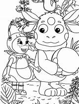 Luntik Coloring Pages Friends Handcraftguide русский sketch template