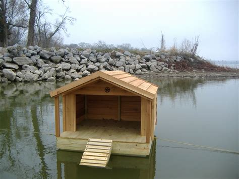 duck house plans modern wood build instructions diy floating design pond medium duck house