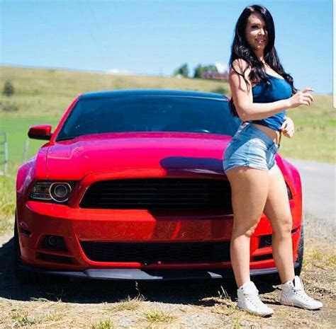 Pin By Ray Wilkins On Mustangs Mustang Girl Muscle Cars Mustang Car