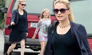 pregnant anna paquin gets practice perfecting her