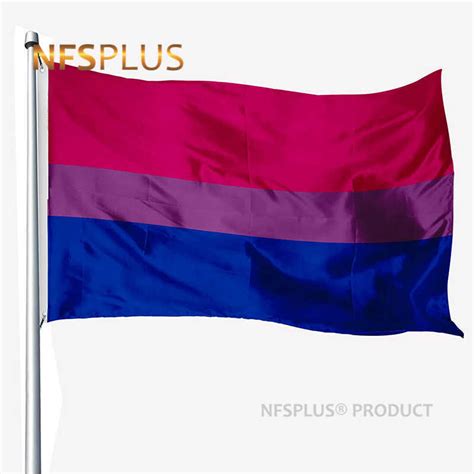 Bisexual Flag Lgbt Lesbians Gays Pride 3x5 Ft Polyester Printed