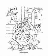 Jesus Coloring Birth Born Pages Drawing Miracles Color Baby Printable Getcolorings Ministry Children Nativity Christmas Loves Getdrawings Print sketch template