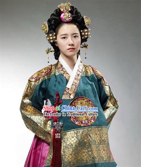 korean hanbok traditional korea clothing wedding dress birthday