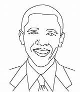 Obama Barack President Bestcoloringpagesforkids sketch template